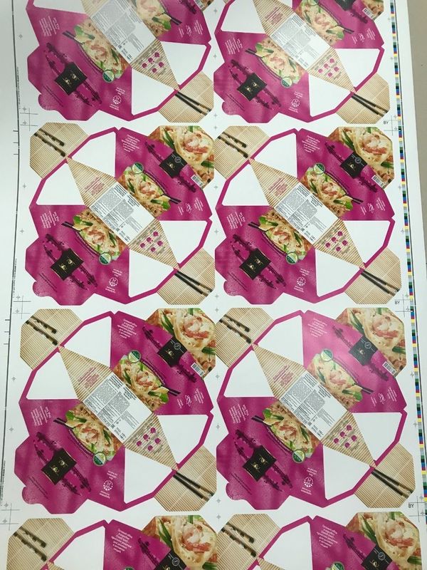เครื่องพิมพ์ Flexo 240m/Min พร้อมเครื่องขับเคลื่อน servo หลายสี และม้วน Anilox เซรามิก