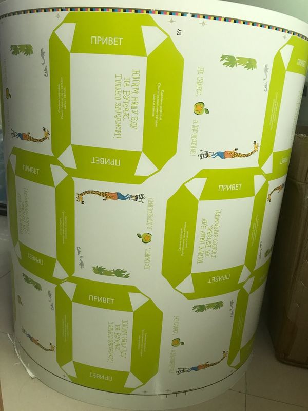 เครื่องพิมพ์ Flexo 240m/Min พร้อมเครื่องขับเคลื่อน servo หลายสี และม้วน Anilox เซรามิก