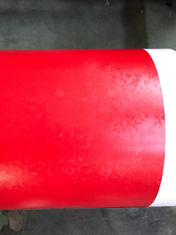 เครื่องพิมพ์พัสดุสีแดง Flexo สําหรับความเร็วสูงสุด 150m / นาที กว้างของ Web Roller 100mm