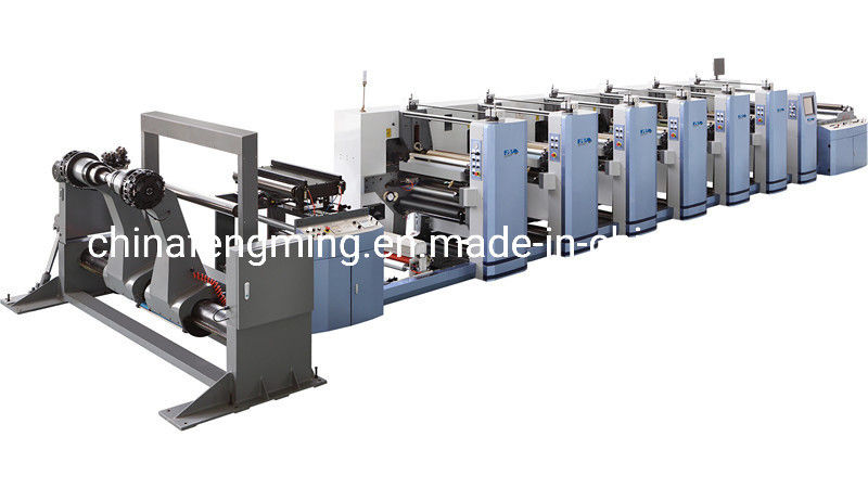 เครื่องพิมพ์กระเป๋าเยื่อ 150m / นาที 1020mm หน่วยชนิดอัตโนมัติ