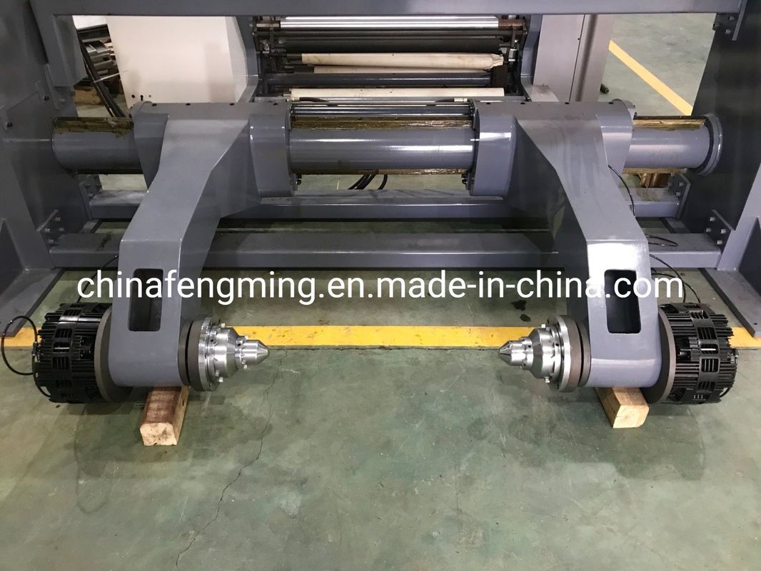เครื่องตัดกระดาษ Roll to Roll Flexo Printing ด้วยความกว้างการพิมพ์สูงสุด 900mm