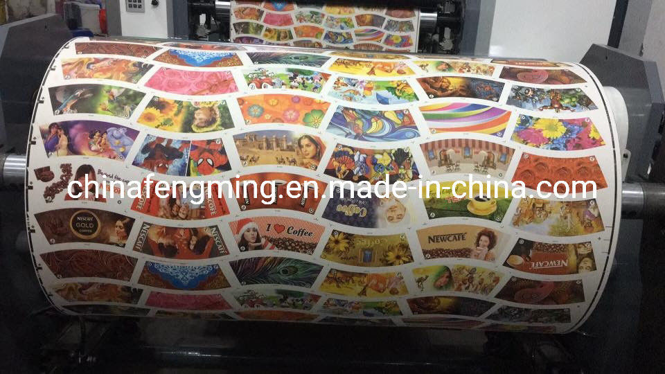 ความเร็ว 150m / นาที ความเร็วการพิมพ์ เครื่องพิมพ์ Flexographic มีโครงสร้างแบบหน่วย