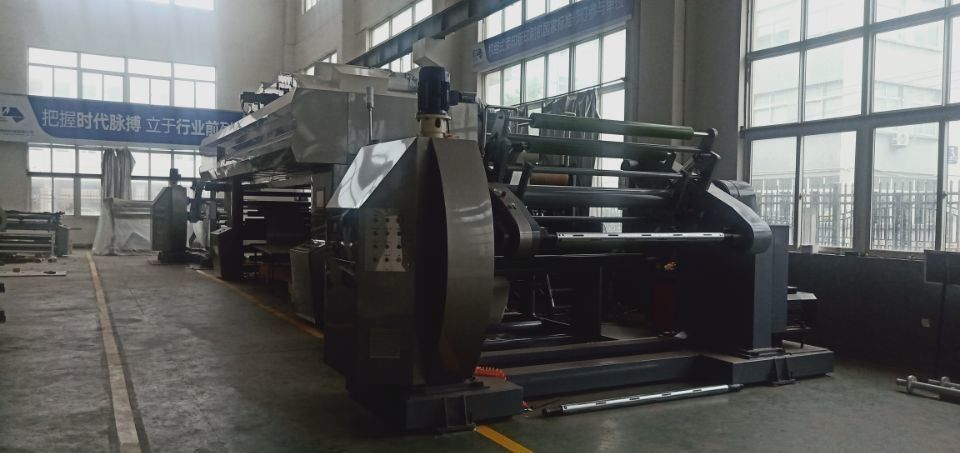 อากาศร้อน IR การแห้งคอมพิวเตอร์ควบคุมเครื่องยนต์หนัง laminating สําหรับ 1350mm Max. ความกว้าง Web