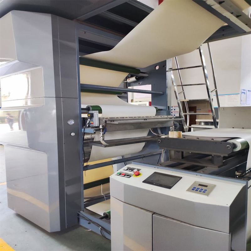 เครื่องพิมพ์ Flexographic ความเร็วสูง Wide Web กระดาษถ้วยกล่องกล่อง