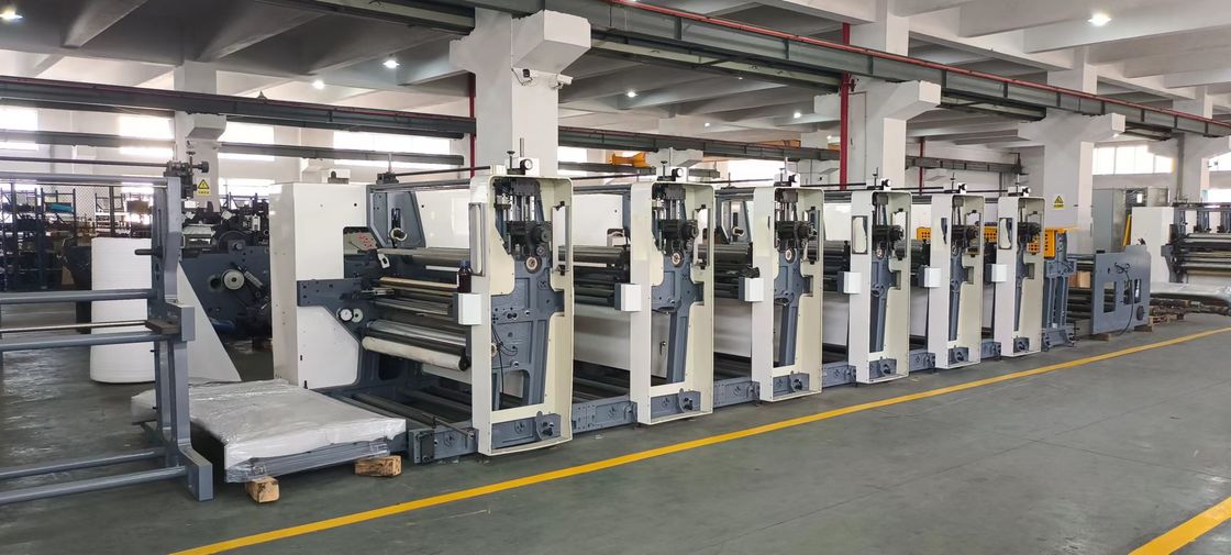 เครื่องพิมพ์กระเป๋า Flexo 150m/min สําหรับการพิมพ์ที่แม่นยําและแม่นยํา