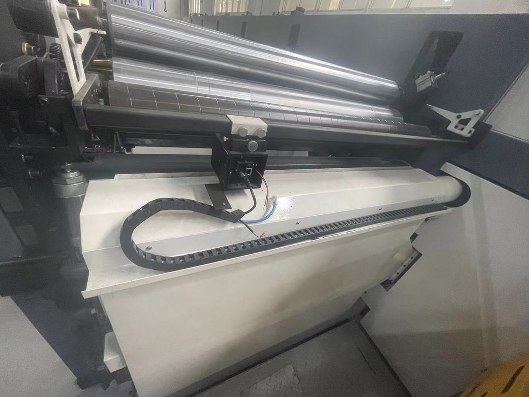 เครื่องพิมพ์ UV Servo Flexo เครื่องพิมพ์กระดาษม้วน 1350 มิลลิเมตร ถ้วยกระดาษม้วน สภาพใหม่ เครื่องพิมพ์บัตร เครื่องพิมพ์ในสาย
