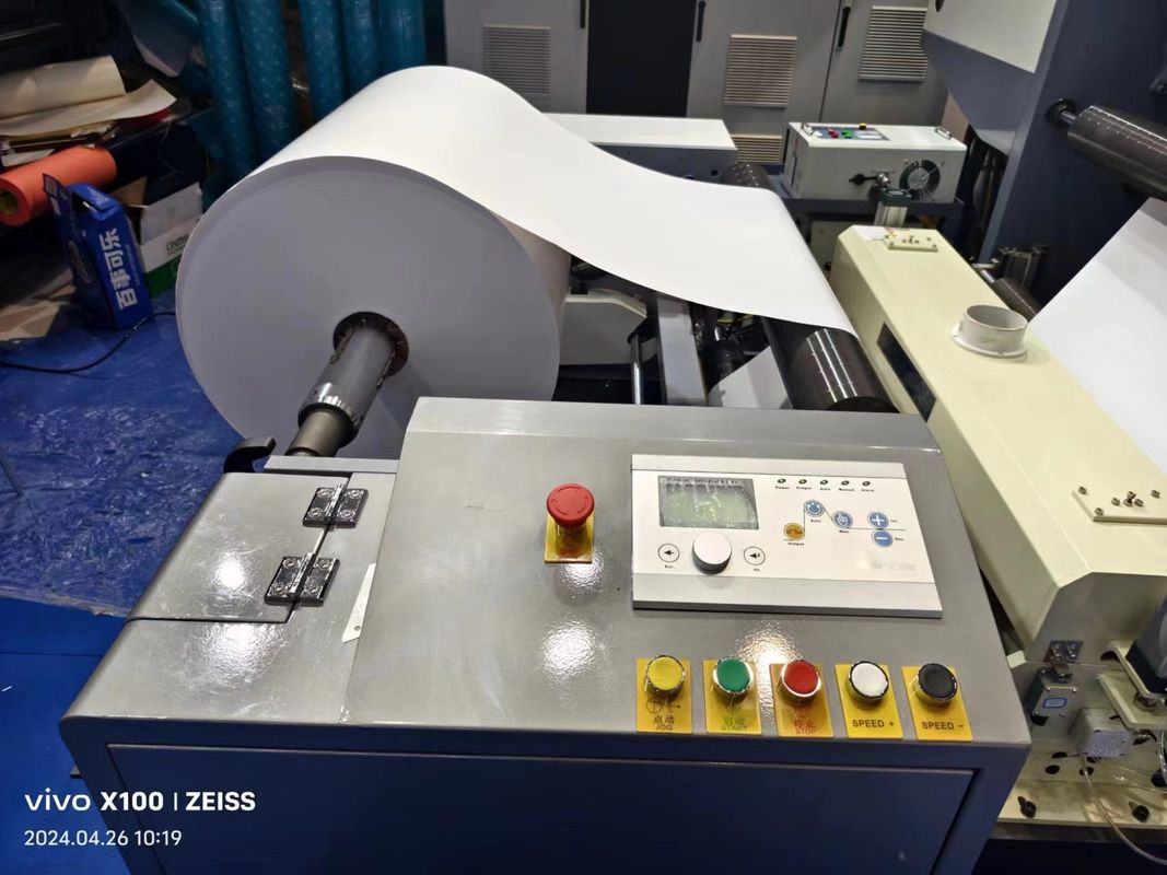 เครื่องพิมพ์แบบ Flexo แบบ Sleeve สําหรับกระบวนการแห้งและลวดแบบพิมพ์แบบหนึ่งขั้นตอน
