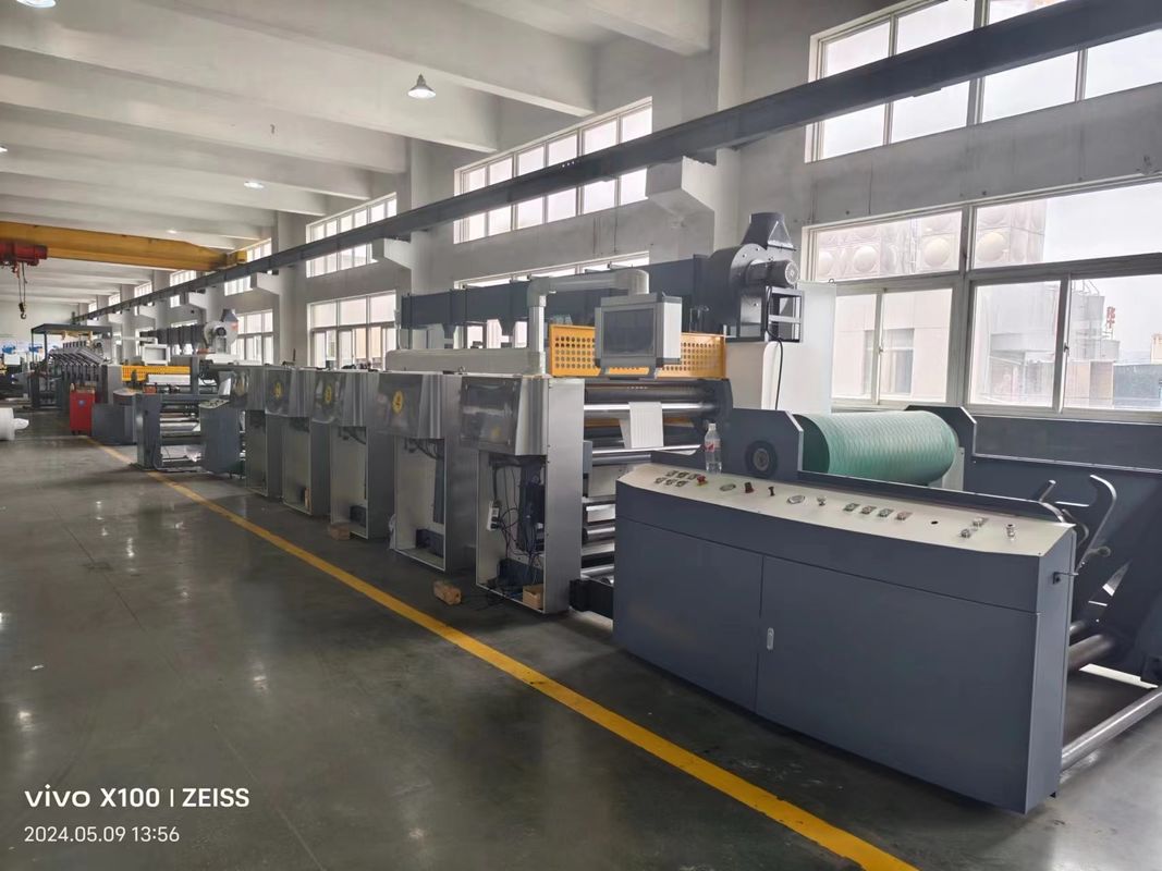 เครื่องพิมพ์แบบ flexo แบบหน่วยที่มีฟังก์ชันความจําตําแหน่งบันทึกอัตโนมัติ