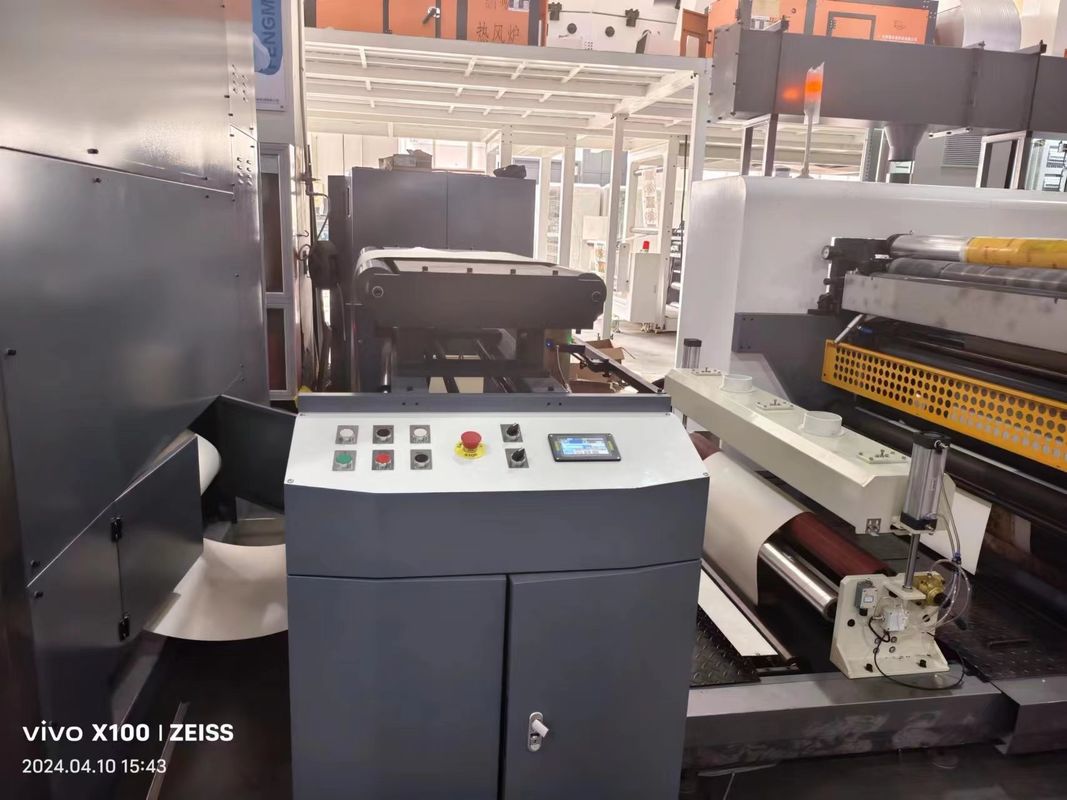 เครื่องพิมพ์แบบ flexo แบบหน่วยที่มีฟังก์ชันความจําตําแหน่งบันทึกอัตโนมัติ
