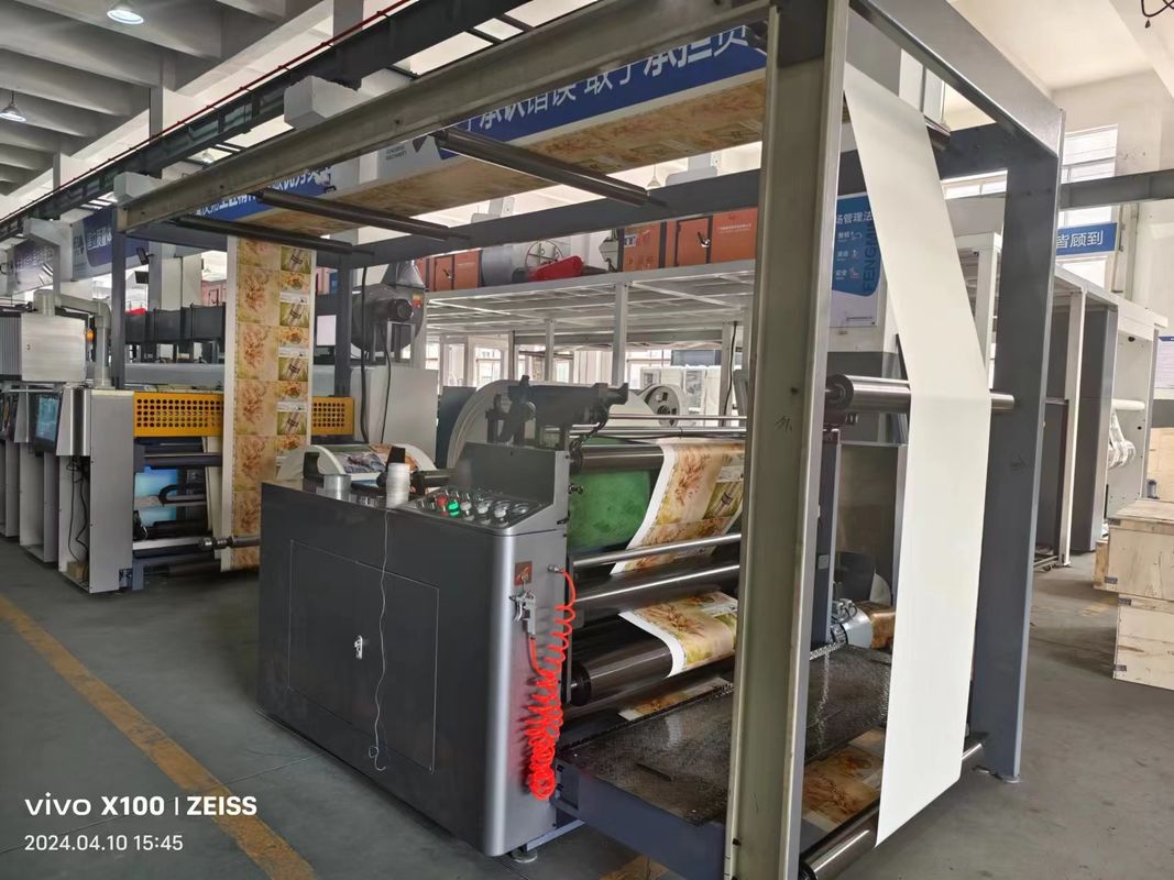 เครื่องพิมพ์แบบ Flexo แบบอัตราต่อเนื่องเพื่อออมเวลาและวัสดุ