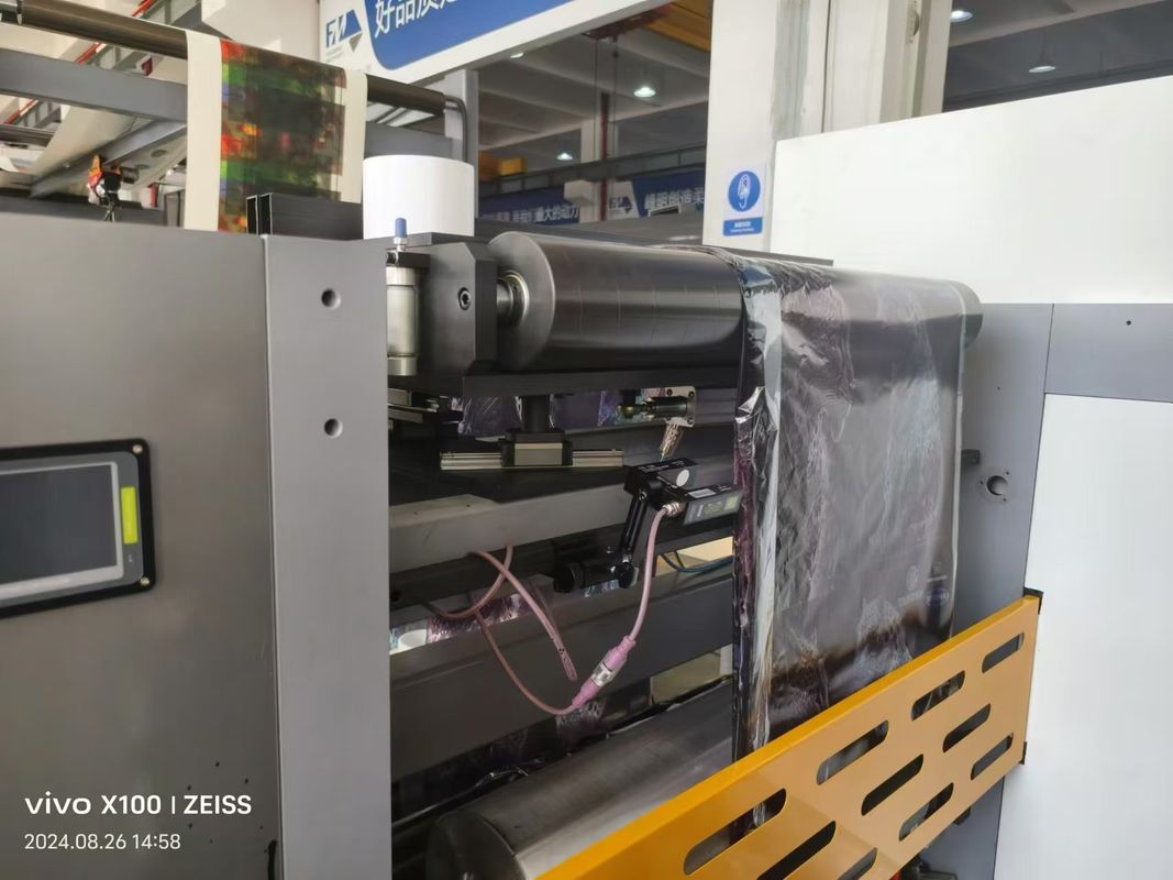 เครื่องพิมพ์อัตโนมัติ Servo Horizontal Flexo สําหรับร้านพิมพ์และโรงงานผลิต