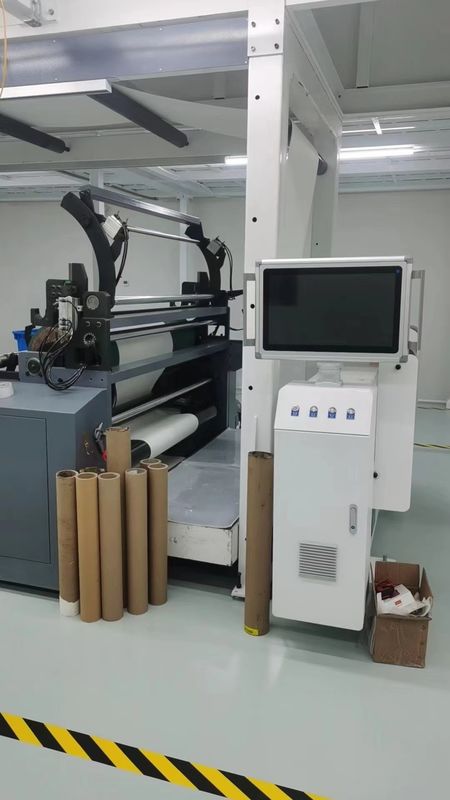 เครื่องเคลือบหมึกสองสล็อต ความกว้าง 1100 70 เมตร เตาอบด้วยการตรวจจับ CCD และการตรวจจับ X-ray สองกรอบ