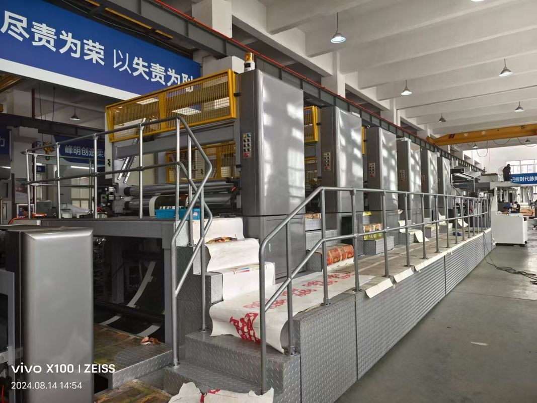 Max 2500mm ความยาวการพิมพ์ซ้ําเครื่องพิมพ์แบบ Flexo