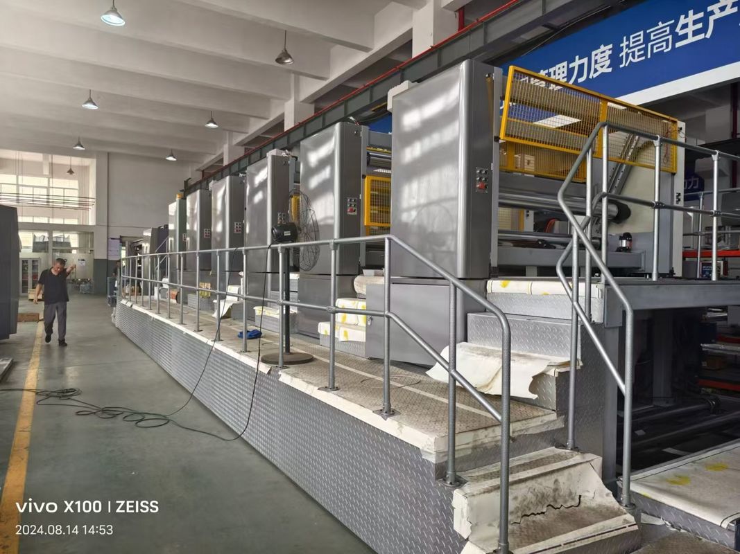 Max 2500mm ความยาวการพิมพ์ซ้ําเครื่องพิมพ์แบบ Flexo