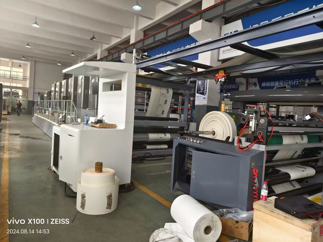 Max 2500mm ความยาวการพิมพ์ซ้ําเครื่องพิมพ์แบบ Flexo