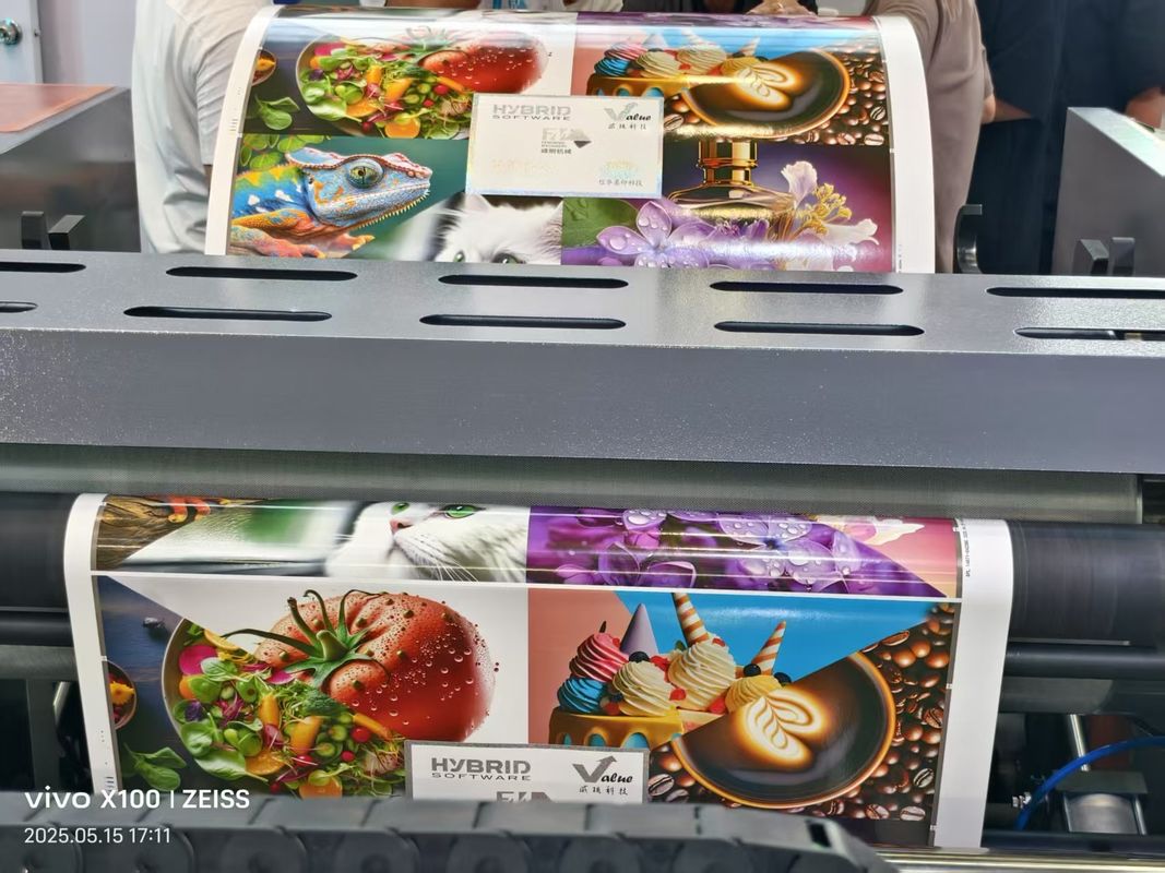 จีนโรงงานราคาดีที่สุด ความเร็วสูง 8 สี Flexographic Printers แผ่นพิมพ์กล่องม้วน