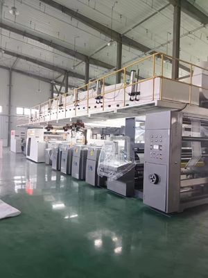 1524 มม 1200 มม แพคเกจการแพทย์ เครื่อง Flexographic การควบคุม servo