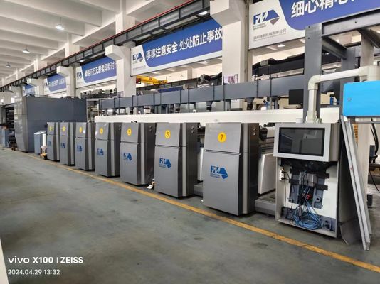 เครื่องพิมพ์ Flexographic FM-CS ขนาด 240m/Min