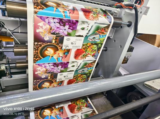 เครื่องพิมพ์ความเร็วสูง 8 สี เครื่องพิมพ์ภาพยืดหยุ่น เครื่องพิมพ์ภาพยืดหยุ่น 8 สี ราคา